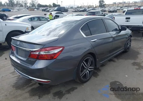 2016 Honda Accord Sport from USA, damaged, VIN 1HGCR2F54GA236738